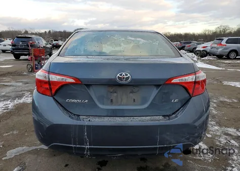 2016 Toyota Corolla L z USA, uszkodzony, nr VIN 2T1BURHE1GC737113